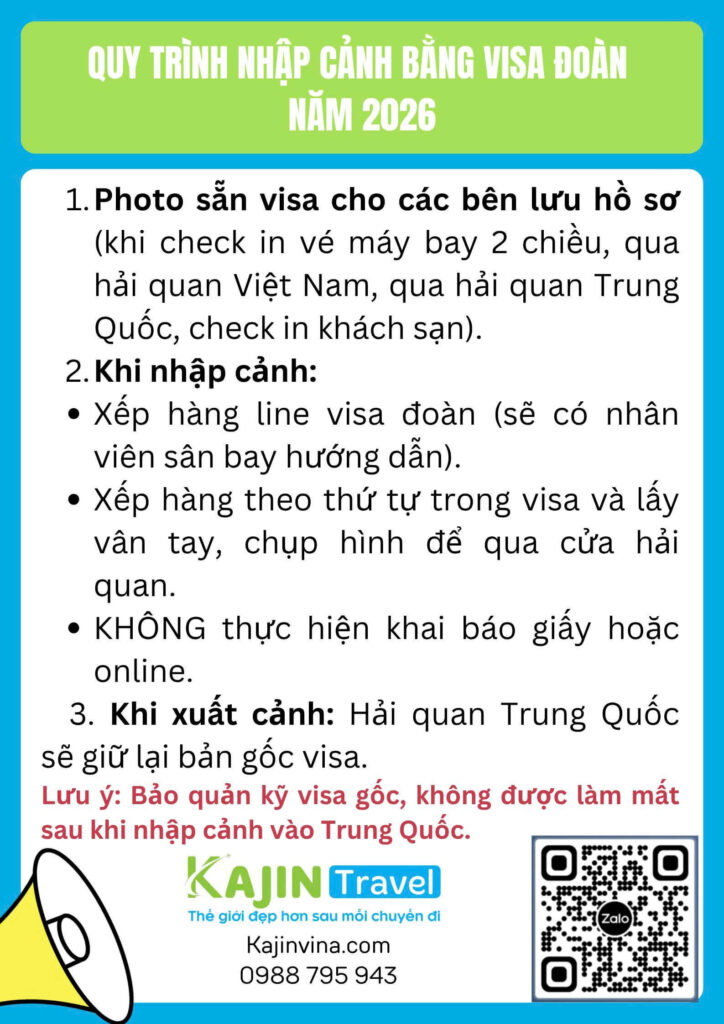 Luu y nhap canh visa doan Trung Quoc